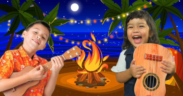 Beach Vibes: Ukulele Star Strums